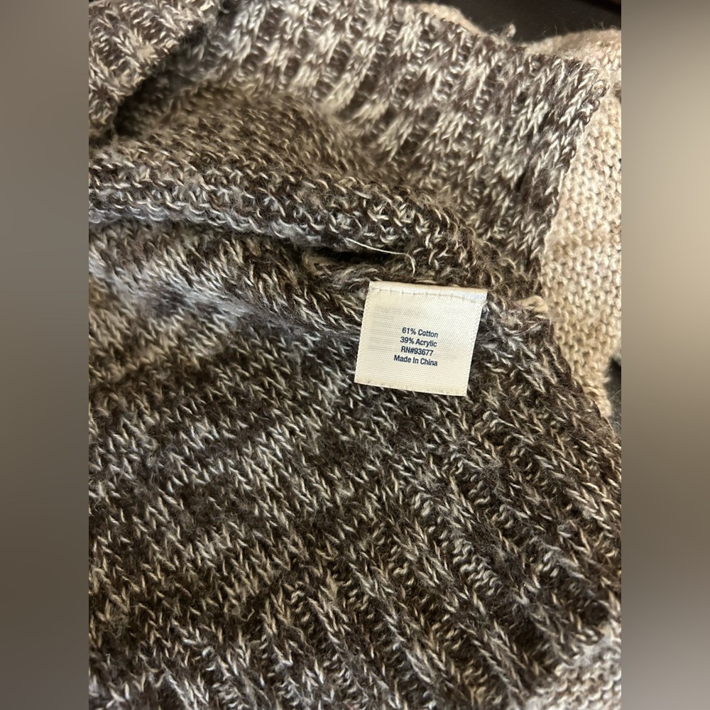 St. John's Bay Ombre Cable‎ Knit Long Sleeve Sweater. Size M - Picture 7 of 9